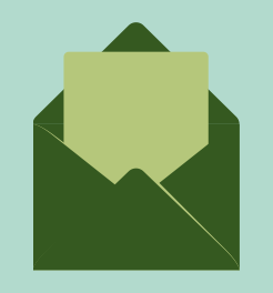 Icone d'une lettre ouverte